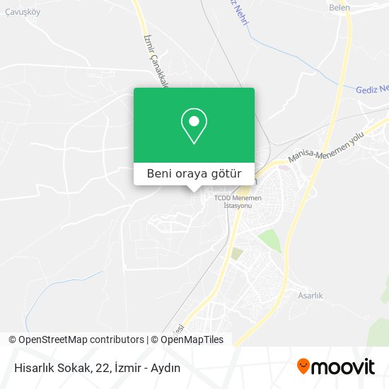 Hisarlık Sokak, 22 harita