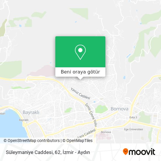 Süleymaniye Caddesi, 62 harita