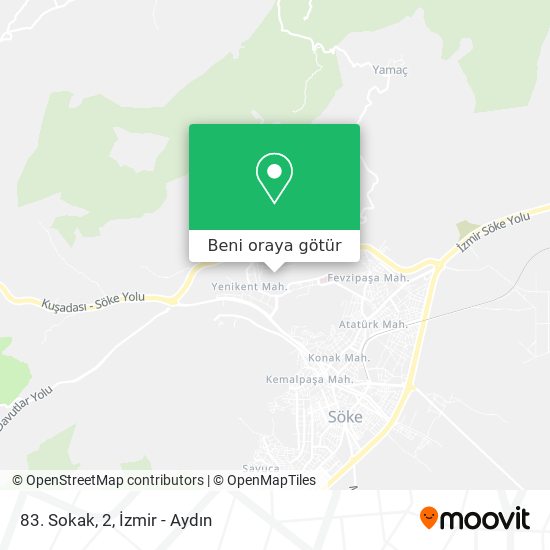 83. Sokak, 2 harita