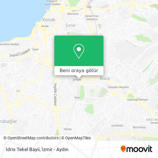 Idris Tekel Bayii harita