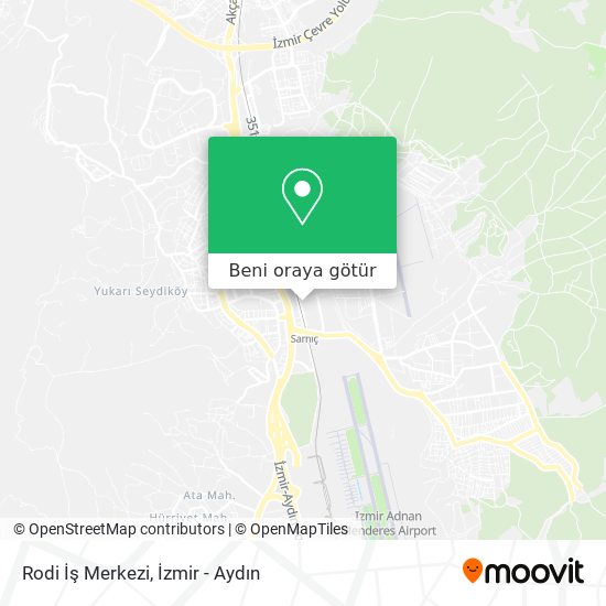 Rodi İş Merkezi harita