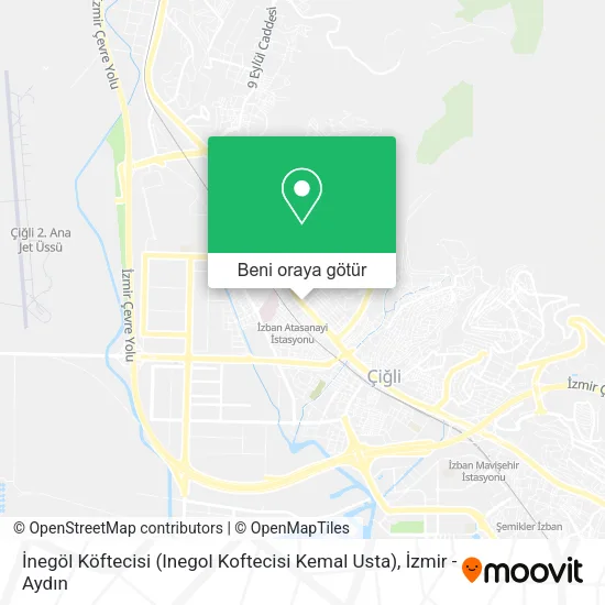 İnegöl Köftecisi (Inegol Koftecisi Kemal Usta) harita
