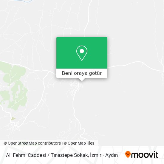 Ali Fehmi Caddesi / Tınaztepe Sokak harita
