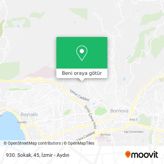 930. Sokak, 45 harita
