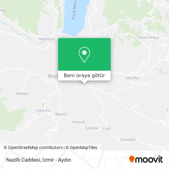 Nazilli Caddesi harita