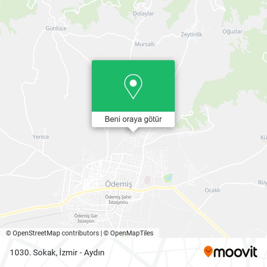 1030. Sokak harita