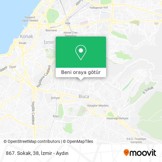867. Sokak, 38 harita