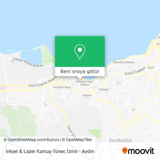 Inkjet & Lazer Kartuş-Toner harita
