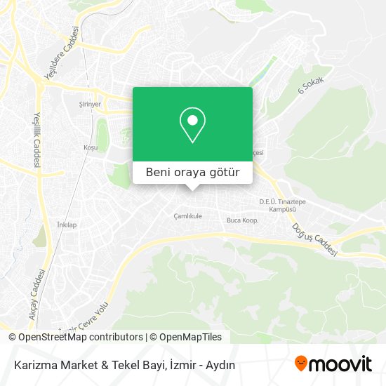 Karizma Market & Tekel Bayi harita