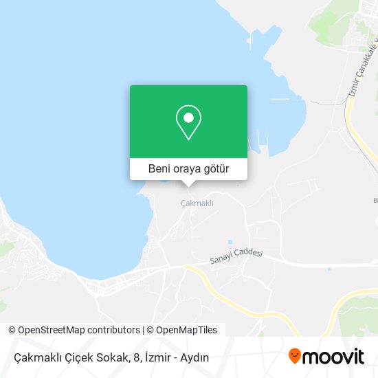Çakmaklı Çiçek Sokak, 8 harita