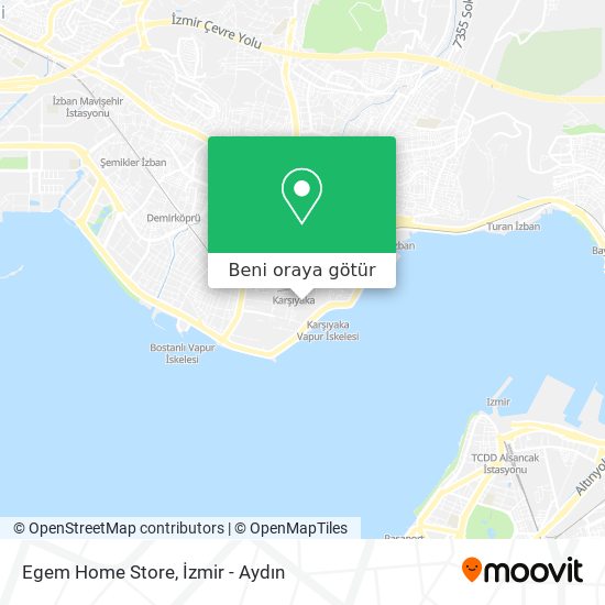 Egem Home Store harita