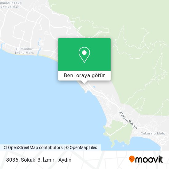 8036. Sokak, 3 harita