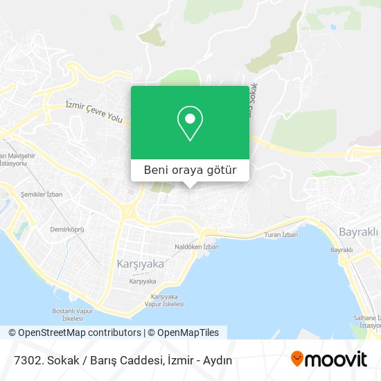 7302. Sokak / Barış Caddesi harita