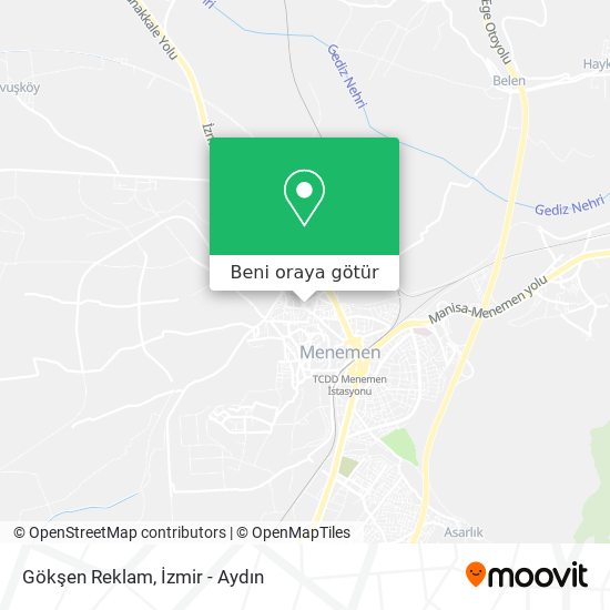 Gökşen Reklam harita