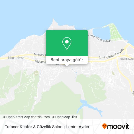 Tufaner Kuaför & Güzellik Salonu harita