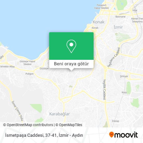 İsmetpaşa Caddesi, 37-41 harita