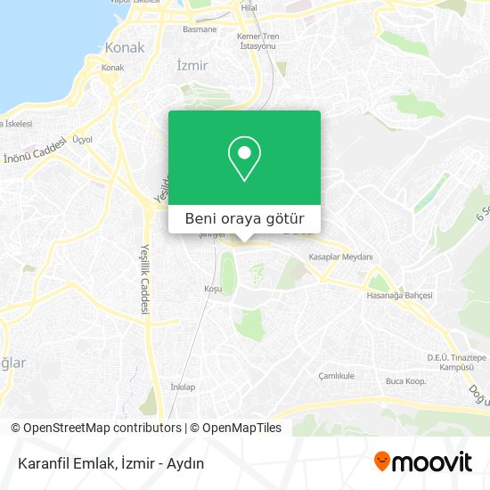 Karanfil Emlak harita