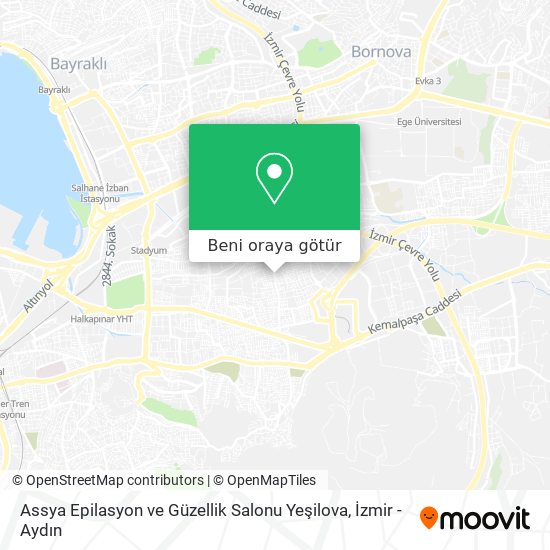 Assya Epilasyon ve Güzellik Salonu Yeşilova harita