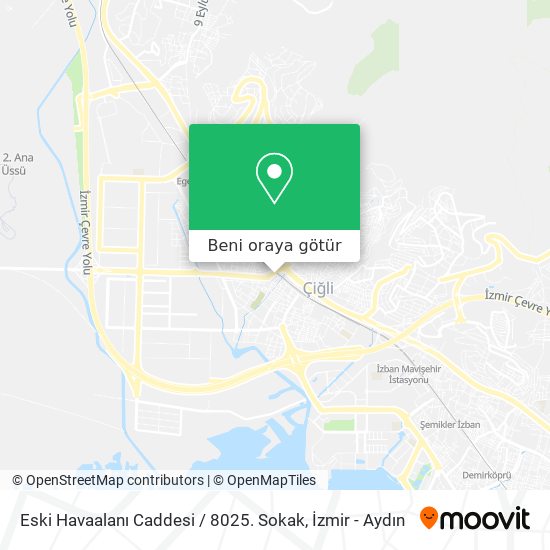 Eski Havaalanı Caddesi / 8025. Sokak harita
