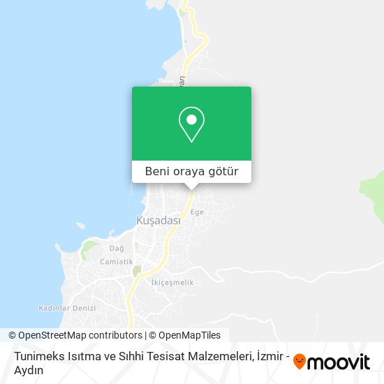 Tunimeks Isıtma ve Sıhhi Tesisat Malzemeleri harita