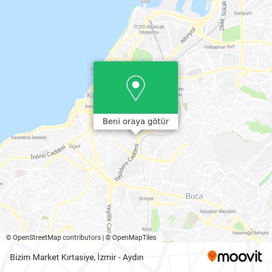 Bizim Market Kırtasiye harita