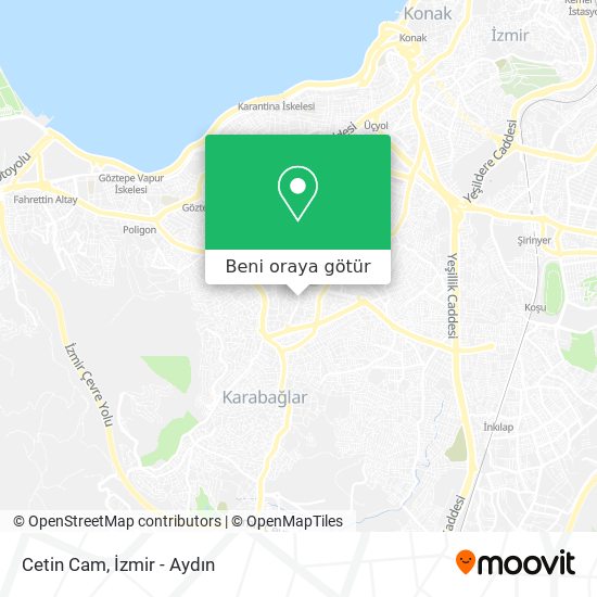 Cetin Cam harita
