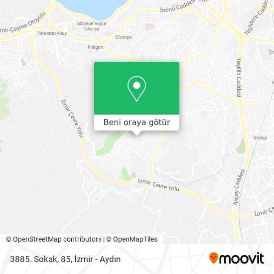 3885. Sokak, 85 harita