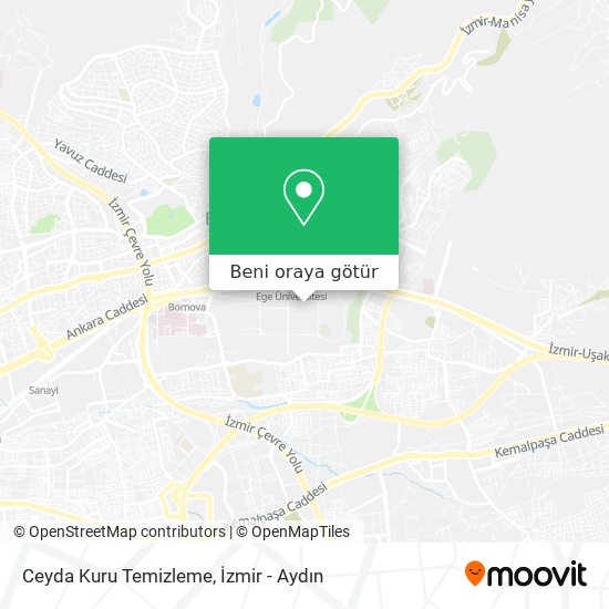 Ceyda Kuru Temizleme harita