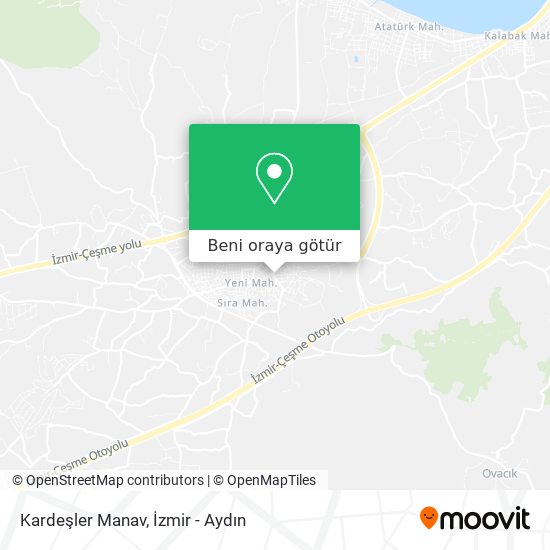 Kardeşler Manav harita