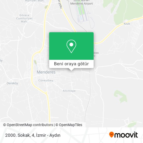 2000. Sokak, 4 harita