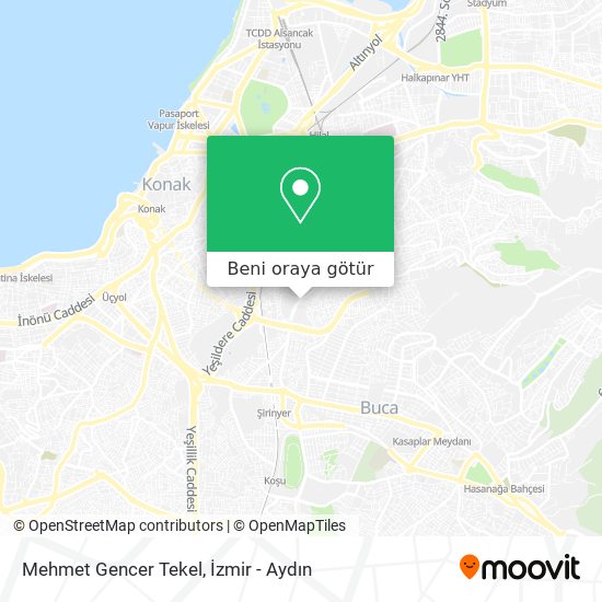 Mehmet Gencer Tekel harita