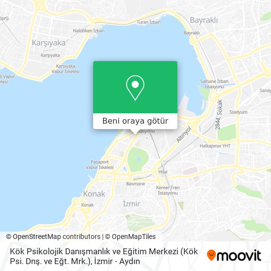 Kök Psikolojik Danışmanlık ve Eğitim Merkezi (Kök Psi. Dnş. ve Eğt. Mrk.) harita