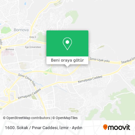 1600. Sokak / Pınar Caddesi harita