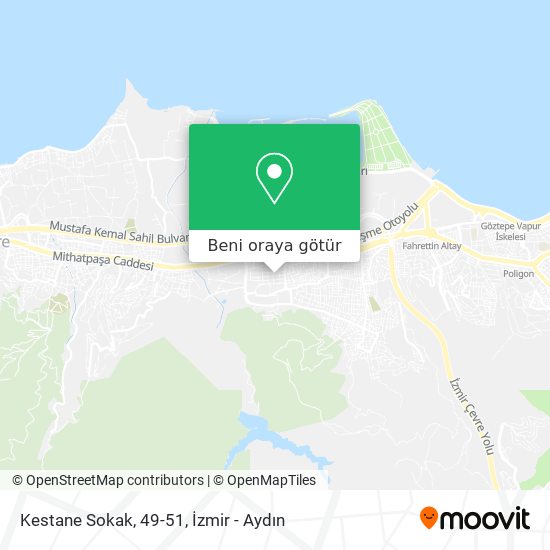 Kestane Sokak, 49-51 harita