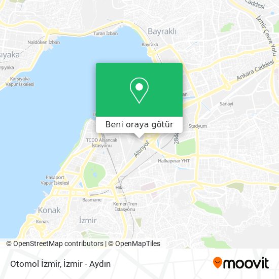Otomol İzmir harita