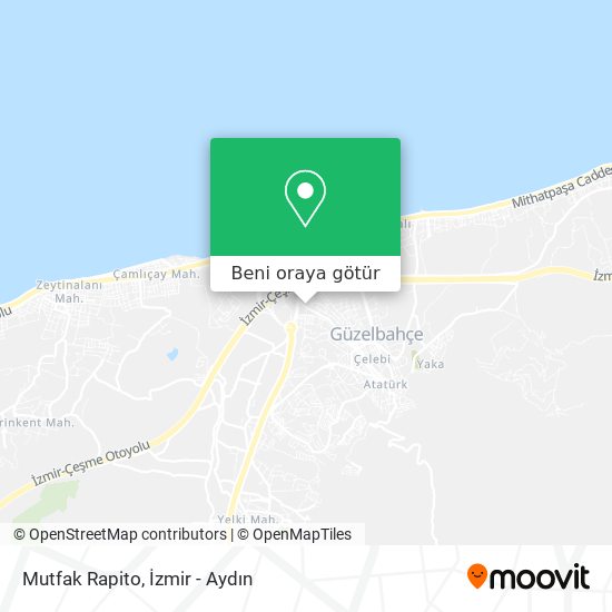Mutfak Rapito harita