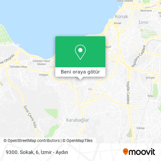 9300. Sokak, 6 harita