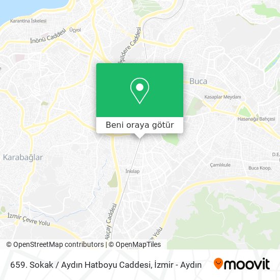 659. Sokak / Aydın Hatboyu Caddesi harita