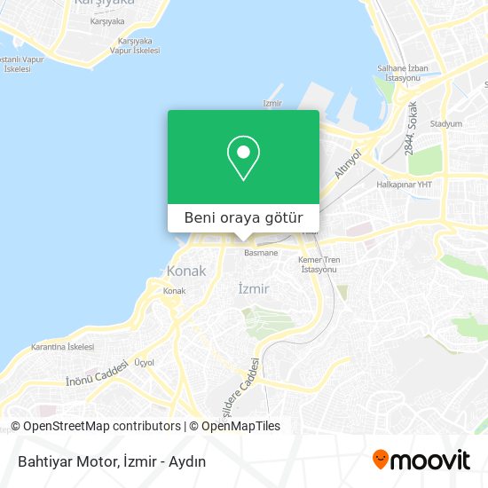 Bahtiyar Motor harita