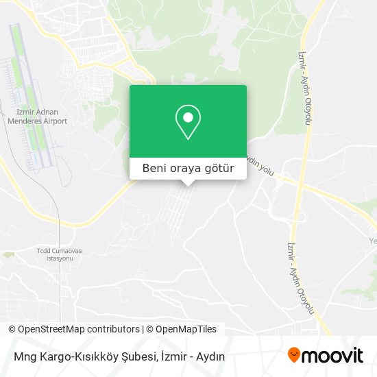 Mng Kargo-Kısıkköy Şubesi harita