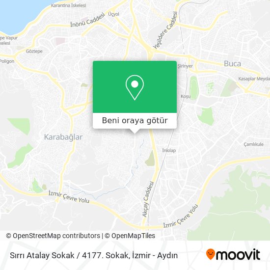 Sırrı Atalay Sokak / 4177. Sokak harita