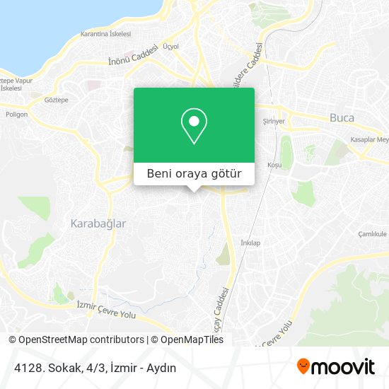 4128. Sokak, 4/3 harita