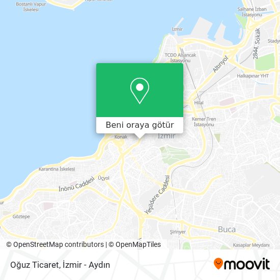 Oğuz Ticaret harita