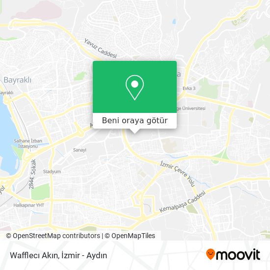 Wafflecı Akın harita