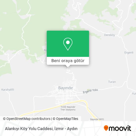 Alankıyı Köy Yolu Caddesi harita