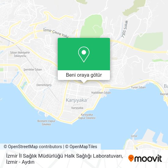 izmir il saglik mudurlugu halk sagligi laboratuvari karsiyaka nerede otobus metro tren veya tramvay ile nasil gidilir