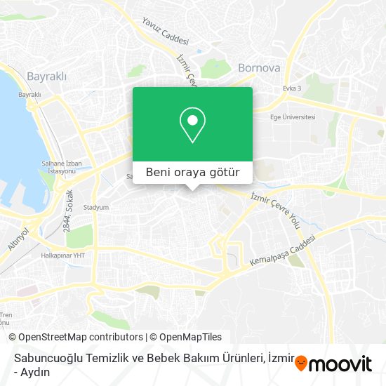 Sabuncuoğlu Temizlik ve Bebek Bakıım Ürünleri harita