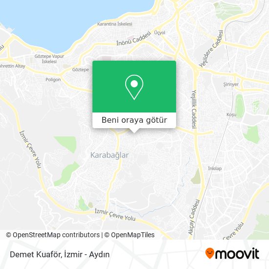Demet Kuaför harita