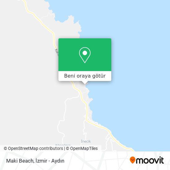 Maki Beach harita
