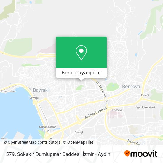 579. Sokak / Dumlupınar Caddesi harita
